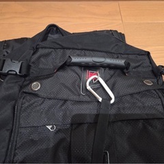 ブラック大容量リュック・バックパックの画像