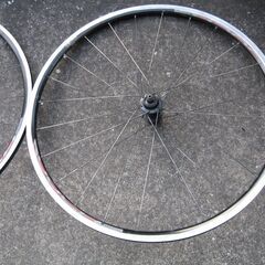 【有料・価格応相談】シマノ　WHR500ホイール前後　中古の画像