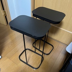 【単品】山崎実業 横開き分別ゴミ袋ホルダー  ゴミ箱  ブラック（1個目）の画像