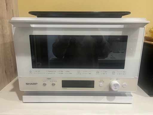 SHARP ホワイト電子レンジ RE-WF233-W (ピンクパンサー) 遠賀野の