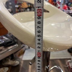 カウンターチェア 白 カウンターチェアー 昇降チェア 背もたれ付き カウンターチェア 1pcs 椅子 チェアー ホワイト バーカウンター スツール バーチェアー 回転 おしゃれ オシャレ  ホワイトの画像