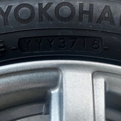スタッドレス付ホイール155/65R13の画像