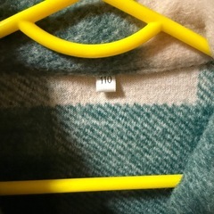 子供服110 /レディースＭ　親子お揃いネルシャツセットの画像