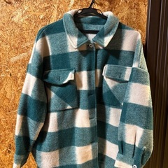 子供服110 /レディースＭ　親子お揃いネルシャツセットの画像