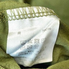 【未使用】Almond Surfboards & Design アーモンドサーフボードデザイン DIAMOND A LOGO S/S 半袖Tシャツ ロゴ M カーキ TS1904SP ユニセックスの画像