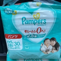 💣超破格💣✨未開封品✨紙オムツ　BIGより大きいサイズ（XXL）３０枚入りx４パック（１２０枚） の画像