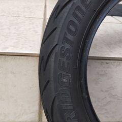 中古タイヤ★90/90-12★ブリジストン HOOP★2016年製★リード110/リード125/スペイシー100の画像