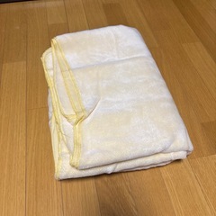 【未使用】薄いもふもふ毛布　の画像