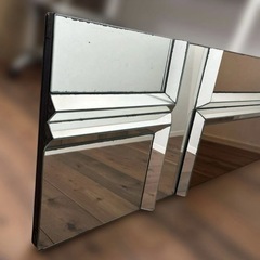 ヴィンテージ　ミラー　ミッドセンチュリーの画像