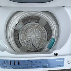 HITACHI 日立 洗濯機 NW-T76 (A) 7Kg 2019年製の画像