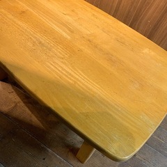 木製ローテーブル　トヨマック　AFT-601 折りたたみ可能の画像