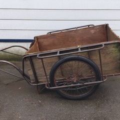 昔のリアカー👨‍🌾