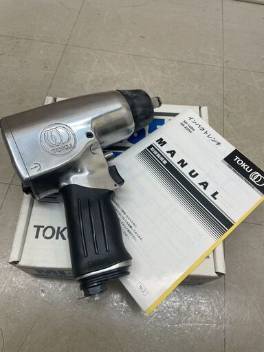 TOKU インパクトレンチ MI-165H 2020年製 12.7mm  空圧 エア ピンクラッチ (D6675kxwYM)