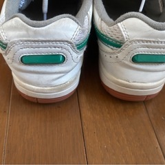 城南中学校 上靴 緑 23cm　の画像