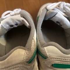 城南中学校 上靴 緑 23cm　の画像