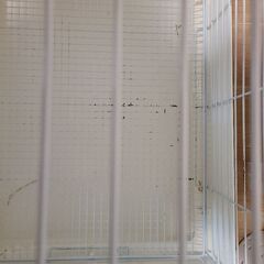 ウサギのケージ上げます。の画像