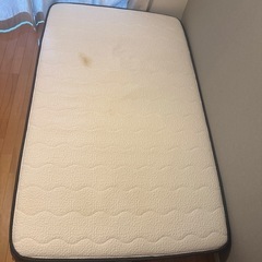 【11/24(祝月)限定】NELL マットレス セミダブル+NOWLE ベッドフレーム　2点セットの画像