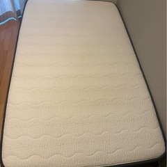 【11/24(祝月)限定】NELL マットレス セミダブル+NOWLE ベッドフレーム　2点セットの画像