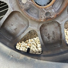 L880Kコペン純正ホイール+スタッドタイヤの画像