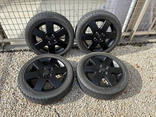 L880Kコペン純正ホイール+スタッドタイヤ