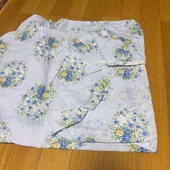 【未使用】レトロ　シングルフィットシーツ　　　の画像