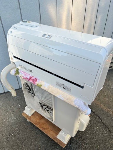 ■美品 2024年製■東芝 エアコン 大清快 6畳用 2.2kw■TOSHIBA RAS-K221DX 単相100V 冷媒R32■AI搭載の高機能モデル 空気清浄機能 UV&クリーニングで除菌