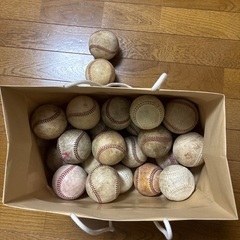 硬式野球ボール まとめ売り（練習用・使用感あり）の画像