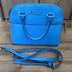 【受け渡し決定】ケイトスペード　ショルダーバッグ　水色 katespade　の画像