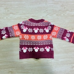 ディズニー ミニーマウス カーディガン 80 Disneyの画像