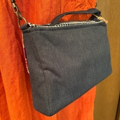 ハンドメイドショルダーバッグ   着物作家作一点もの 特価の画像