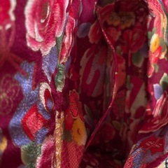 ハンドメイドショルダーバッグ   着物作家作一点もの 特価の画像