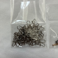 釣り　エギ　スナップ　サイズ0〜1くらいの画像