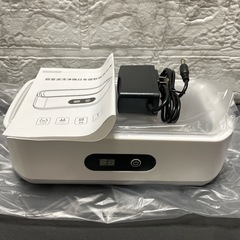 超音波洗浄機 メガネクリーナー メガネ洗浄機 60000Hz 強力振動 小型の画像