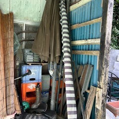 日除け用　オーニング　突っ張り式　【3,000円】の画像