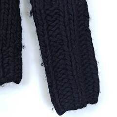 グッチ ジップアップ 厚手 カーディガン XS ブラック 103114 X8005 メンズ GUCCIの画像