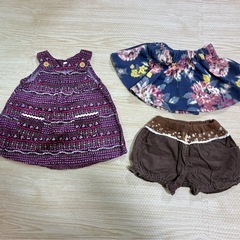 アウター付き！ ベビー服 まとめ売り 12点セット 女の子 冬服 80cmの画像