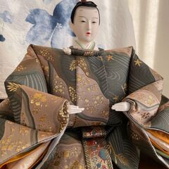 雛人形　三人官女までの段飾りの画像
