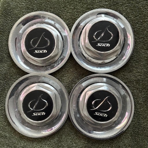 美品　割れなし　Stich ホイールキャップ 4個セット　旧車　スティッヒ