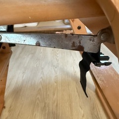 澤田木工所　木製おりたたみ　ハイ・ローチェアの画像