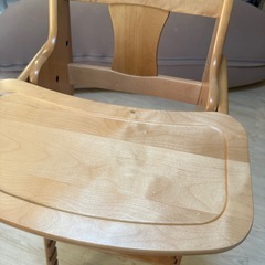 澤田木工所　木製おりたたみ　ハイ・ローチェアの画像