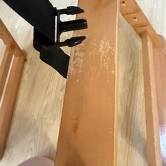 澤田木工所　木製おりたたみ　ハイ・ローチェアの画像