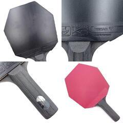 スティガ サイバーシェイプカーボン CWT ST 卓球ラケット ラバー(ハイブリッドK2 PRO / バグラー) STIGA CYBER SHAPE CARBONの画像