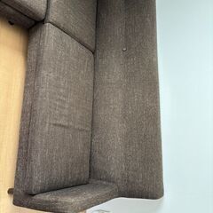 フランフランの三人掛けソファプラスオットマンの画像