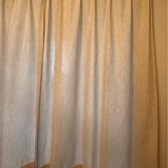 入金先着順★ReCENO TOKYO アイボリー　カーテンの画像