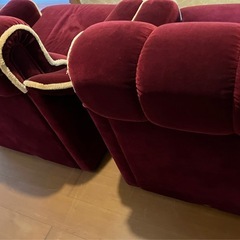 1人がけソファ×2セットの画像