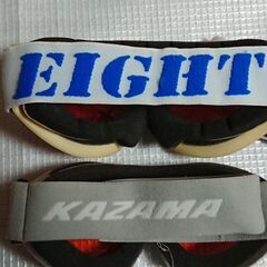 SWANS製のゴーグルケース2個・ゴーグル・付きの画像