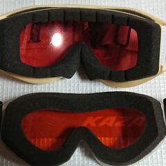 SWANS製のゴーグルケース2個・ゴーグル・付きの画像