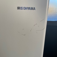 アイリスオーヤマ冷蔵庫　一人暮らし用の画像
