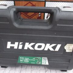 HiKOKI ハイコーキ DH12DD 振動ドライバドリル 中古品 バッテリ10.8V 4.0Ah二個/充電器 【ハンズクラフト宜野湾店】の画像