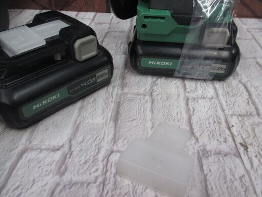 HiKOKI ハイコーキ DH12DD 振動ドライバドリル 中古品 バッテリ10.8V 4.0Ah二個/充電器 【ハンズクラフト宜野湾
